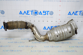 Intake pipe with catalytic converter Nissan Rogue Sport 17-21 thread defect