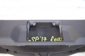 Nissan Rogue Sport 17-22 Trunk Door Trim Black, No Cover, Scratches