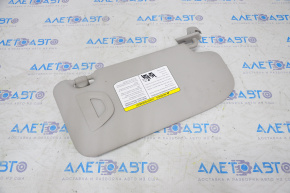 Left visor Nissan Rogue Sport 17-22 without sunroof simple