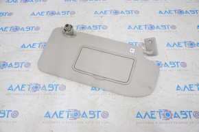 Right visor Nissan Rogue Sport 17-22 without sunroof simple