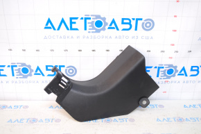 Front pillar trim lower left Nissan Rogue Sport 17-21 black