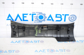 Door sill trim rear right Nissan Rogue Sport 17-22 black