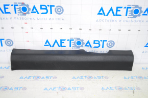 Door sill trim front left Nissan Rogue Sport 17-22 black, worn