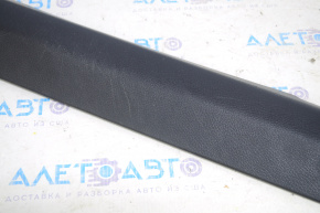 Door sill trim front left Nissan Rogue Sport 17-22 black, worn