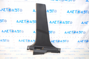 Center pillar trim lower left Nissan Rogue Sport 17-22 black
