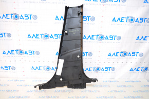Center pillar trim lower left Nissan Rogue Sport 17-22 black
