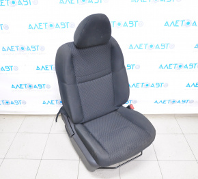 Passenger seat Nissan Rogue Sport 17-22 without airbag, cloth black, mechanical
