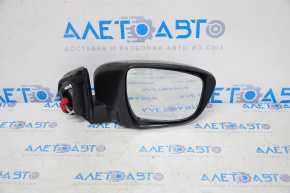 Side mirror right complete Nissan Rogue Sport 17-22 3 pins, simple, graphite