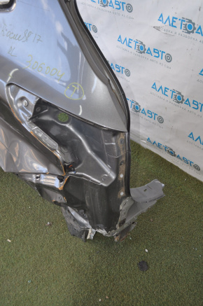 Quarter wing rear left Nissan Rogue Sport 17-19 graphite, dented