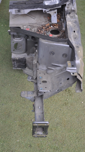 Front left quarter Fiat 500 12-18 graphite