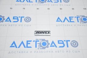 Emblem inscription AWD tailgate Ford Explorer 16-19