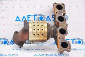 Exhaust manifold with catalytic converter Hyundai Santa FE Sport 13-16 prerest 2.4