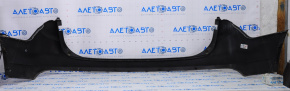 Rear bumper bare Hyundai Santa FE Sport 13-16 pre-rest upper, graphite, defective fasteners, bumps