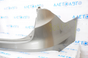 Rear bumper bare Hyundai Santa FE Sport 13-16 pre-rest upper, graphite, defective fasteners, bumps