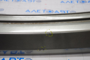 Rear bumper bare Hyundai Santa FE Sport 13-16 pre-rest upper, graphite, defective fasteners, bumps