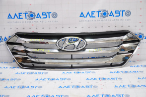 Radiator grill assembly Hyundai Santa FE Sport 13-14 pre-rest, pokes