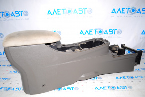 Nissan Leaf 13-17 center console armrest, gray, dry-cleanable