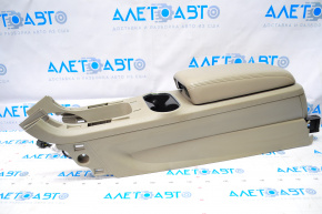 Chevrolet Volt 11-15 center console armrest light gray leather