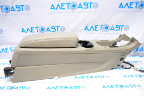 Chevrolet Volt 11-15 center console armrest light gray leather