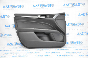 Door trim card front left Ford Fusion mk5 13-14 titanium black