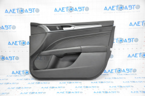 Door trim panel front right Ford Fusion mk5 13-14 titanium black