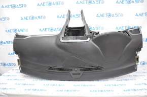 Torpedo front panel with AIRBAG Ford Fusion mk5 13-20 black with overlay and glove compartment poke
