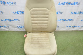 Driver's seat Ford Fusion mk5 13-15 without airbag, electric, beige cloth, dry-cleanable