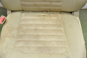 Driver's seat Ford Fusion mk5 13-15 without airbag, electric, beige cloth, dry-cleanable