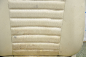 Passenger seat Ford Fusion mk5 13-15 without airbag, electric, beige cloth, dry cleanable
