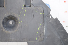 Front bumper protection Ford Fusion mk5 13-16 scratches