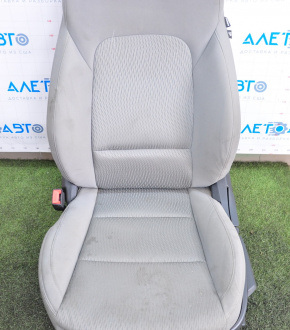 Driver's seat Hyundai Santa FE Sport 13-16 pre-rest, without airbag, gray cloth, for dry cleaning
