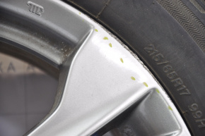 Wheel disk R17 Hyundai Santa FE Sport 13-16 pre-restoration, curb