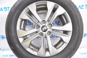 Wheel disk R17 Hyundai Santa FE Sport 13-16 pre-restoration, light curb