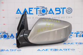 Left side mirror complete Hyundai Santa FE Sport 13-16 prerest 3 pins, graphite