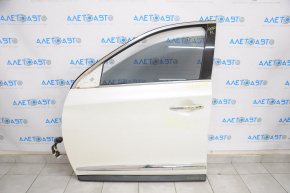 Door bare front left Infiniti JX35 QX60 13-15 white QAB