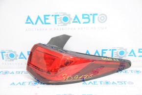 Light outer wing right Infiniti JX35 QX60 16-20 rest