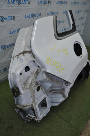 Quarter wing rear right Jeep Cherokee KL 14-18 white, pokes