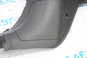 Front pillar trim left lower Mazda 3 14-18 BM black, worn