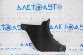 Front pillar trim right lower Mazda 3 14-18 BM black, scratches