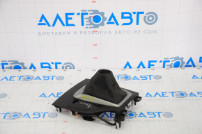 Mazda 3 14-15 BM shifter pad black with grey insert, worn