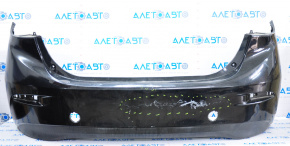 Rear bumper bare Mazda 3 14-18 BM scratches, painted, cracked mount