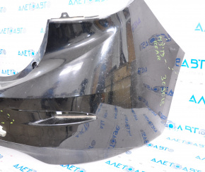 Rear bumper bare Mazda 3 14-18 BM scratches, painted, cracked mount