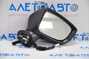 Right side mirror assembly Mazda 3 14-16 BM prerest 3 pins, black, scratch