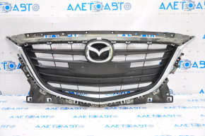 Radiator grill assembly with badge Mazda 3 14-16 BM dorest useful chrome