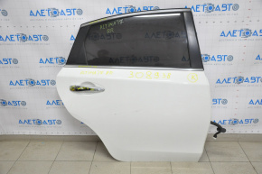 Door assembly rear right Nissan Altima 13-18 white QAK