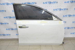 Door assembly front right Nissan Altima 13-18 white QAK, butts