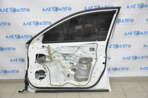 Door assembly front right Nissan Altima 13-18 white QAK, butts