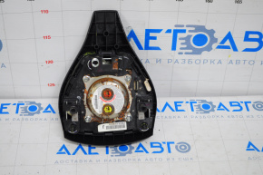 Airbag in steering wheel driver Nissan Altima 13-18 black, rusty pyropatron