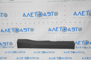 Door sill trim front right inner Nissan Altima 13-18 type 2, black, worn