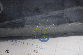 Rear underbody protection Nissan Altima 13-18 cracks, scratches